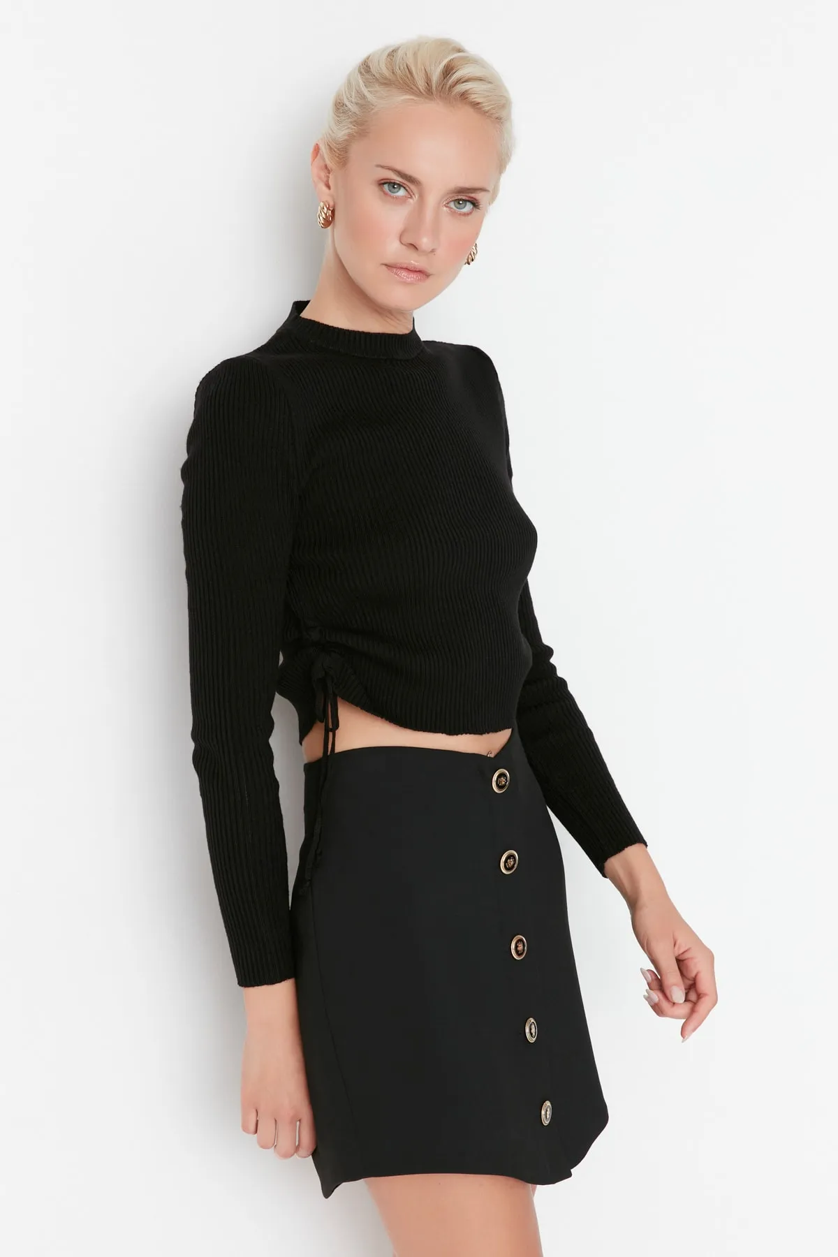 Trendyol Collection  Schwarzer Strickpullover