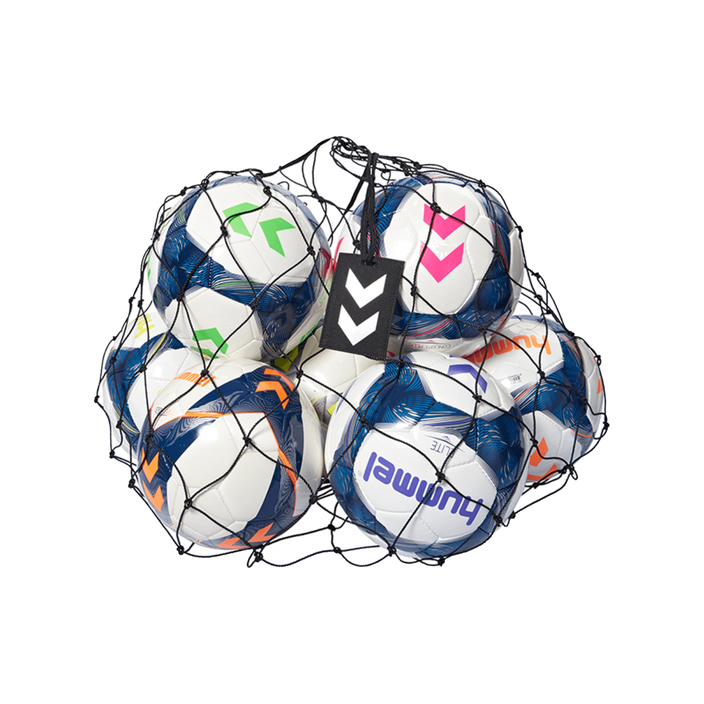 Hummel Ballnetz für 19 Bälle Schwarz F2001