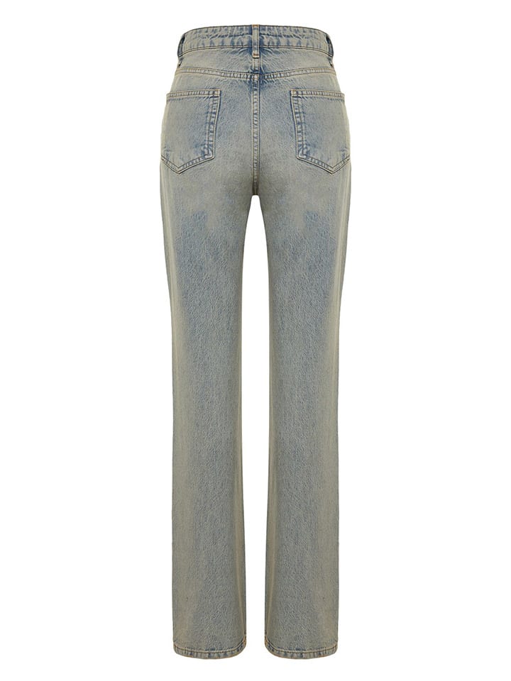 trendyol Jeans - Mom fit - in Hellblau günstig kaufen