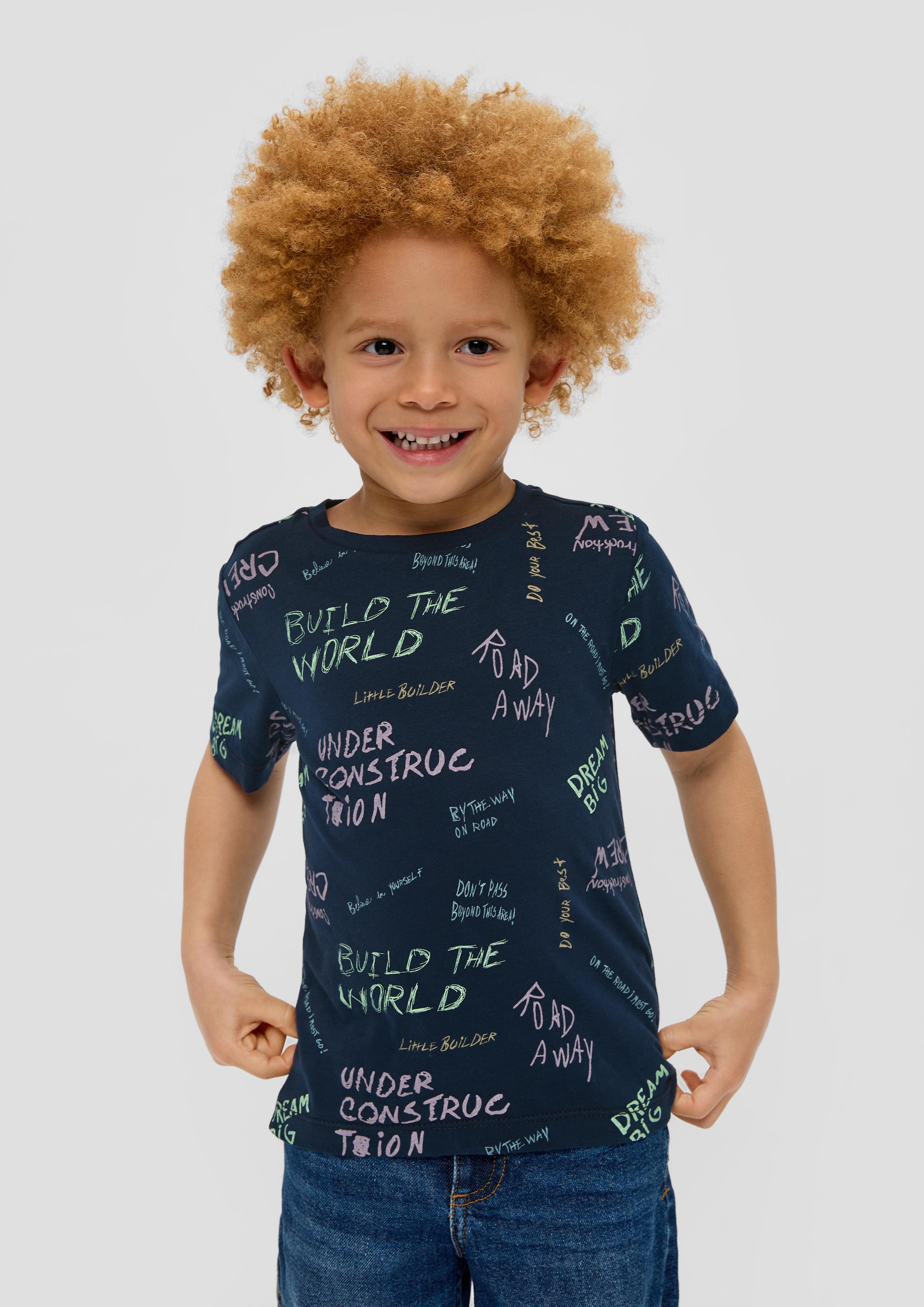 T-Shirt mit All-over-Print  2140421-59A1