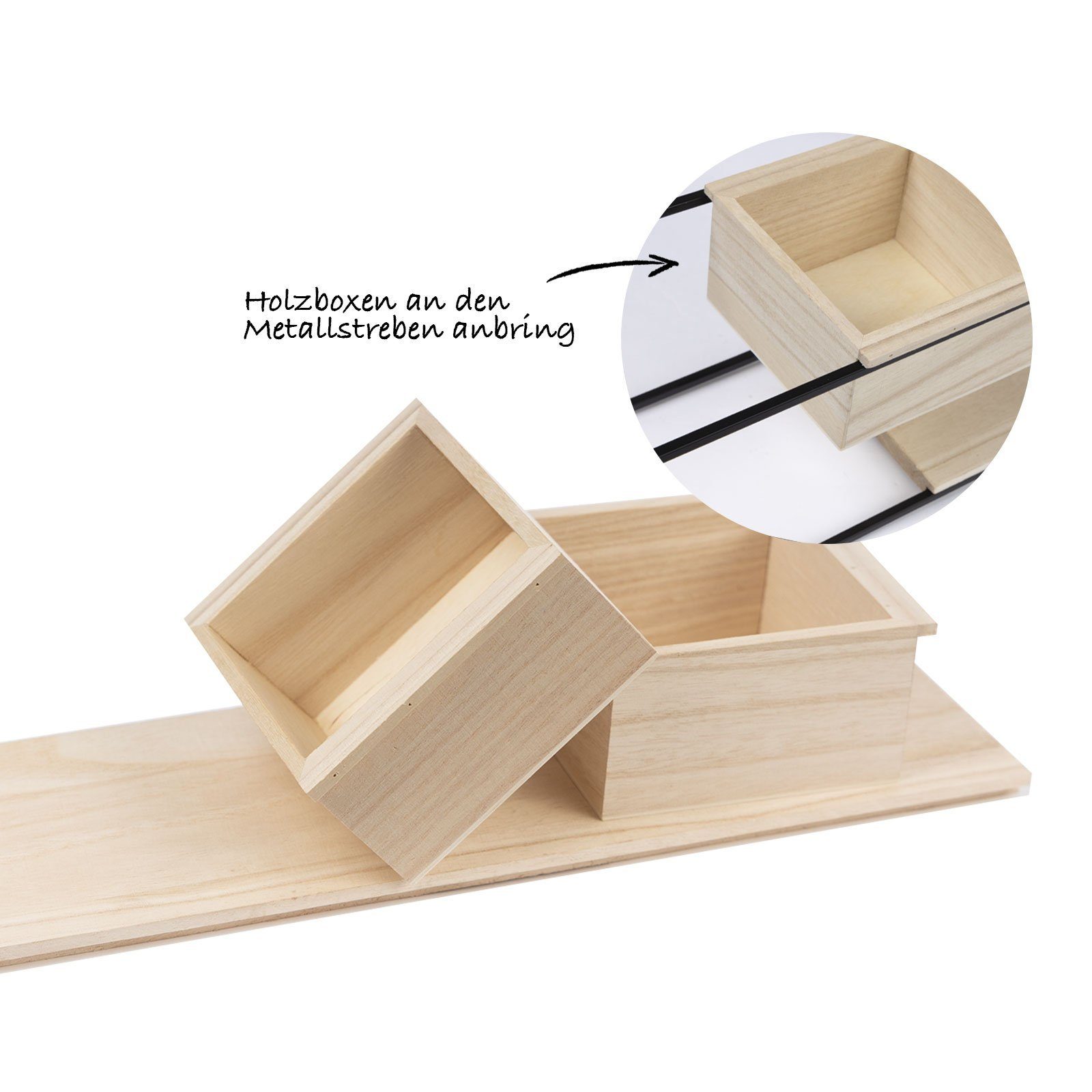 Floordirekt Wandregal Trofast, Wohndekoration, 60 x 12 x 12 cm, Wohnregal