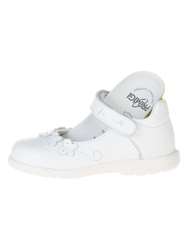 Primigi Leder-Ballerinas in Weiß günstig kaufen