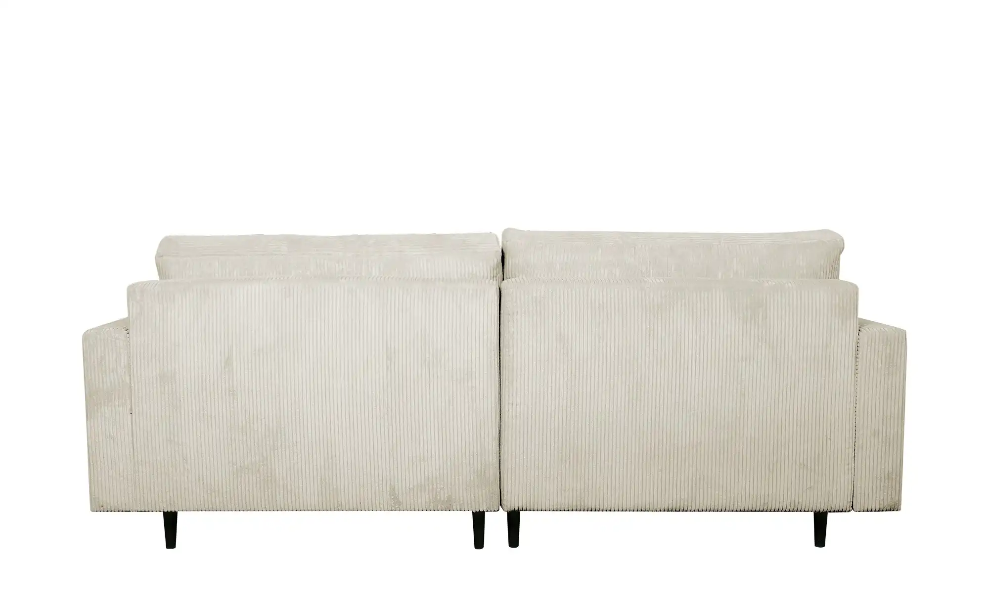 Primo Ecksofa trendiger Cordstoff Livorno