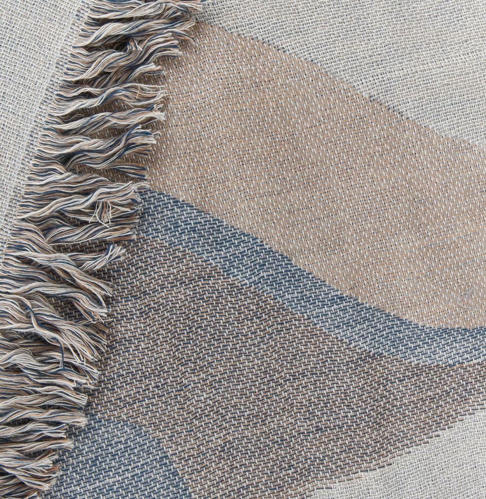 LOBELIA Tagesdecke 130x180 blaugrau
