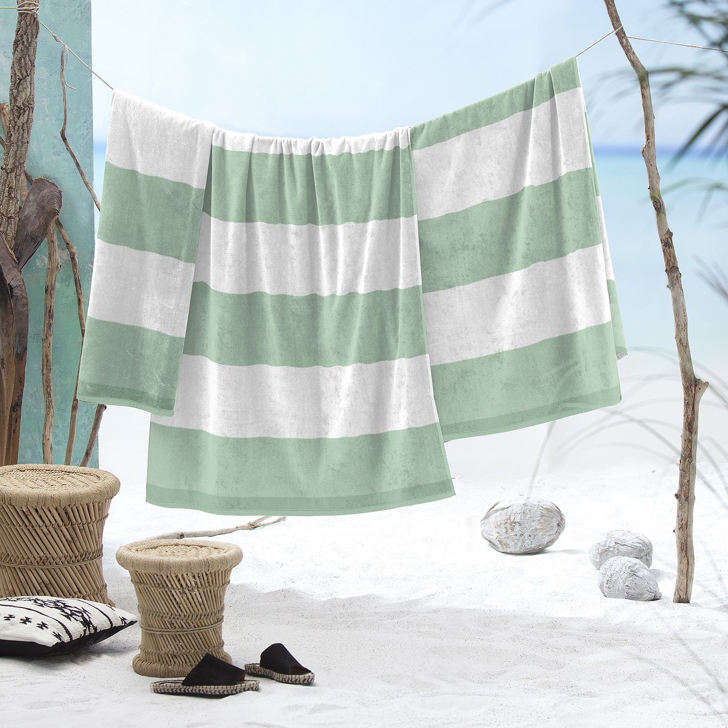 Cinderella Dune Stripe Strandtuch
