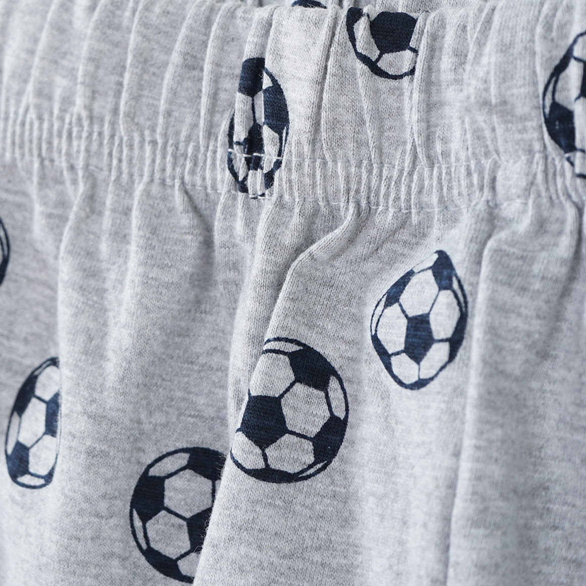 Jungen Schlafanzug mit Fußball-Print