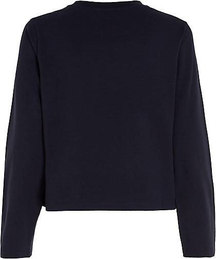 TOMMY HILFIGER Damen Langarmshirt 1985 Longsleeve mit Bio-Baumwolle