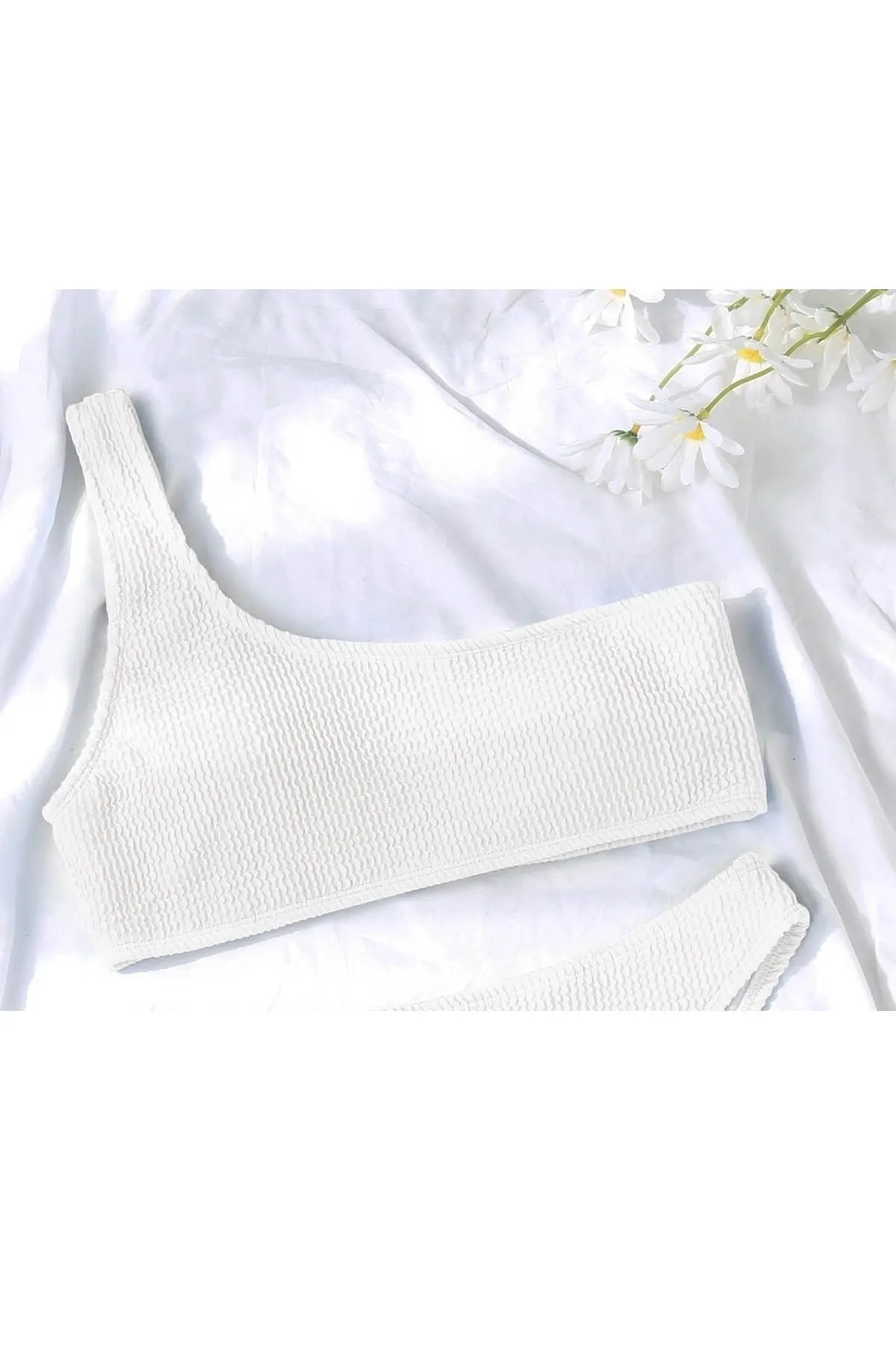 Angelsin  Spezielles Twill-Bikinioberteil