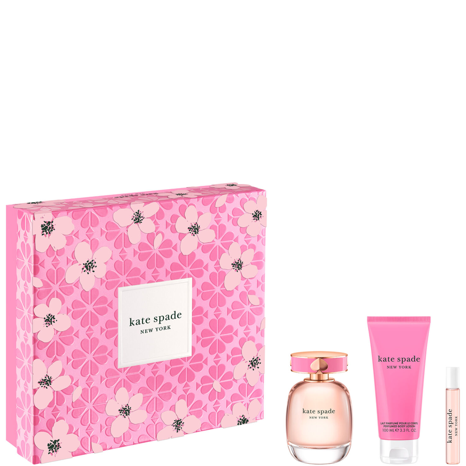 Kate Spade Kate Spade Coffret Eau de Parfum 100 ml + 7,5 ml + Lait Corps 100 ml
