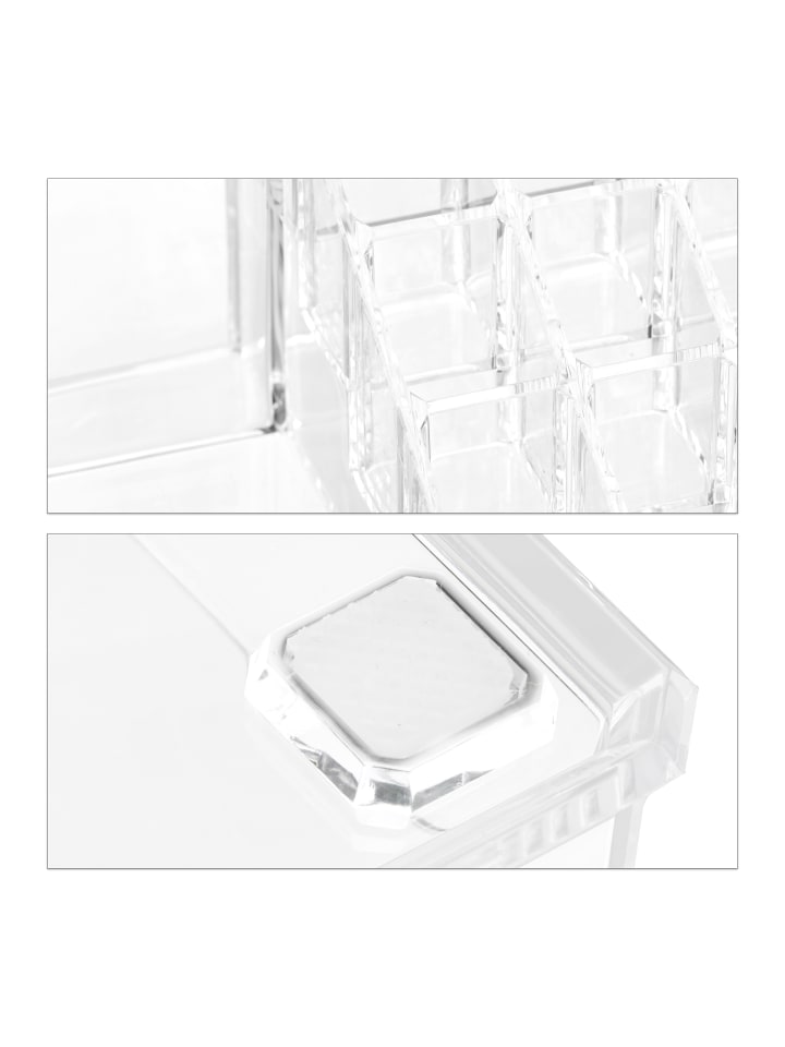 relaxdays Makeup Organizer in Transparent günstig kaufen onesize