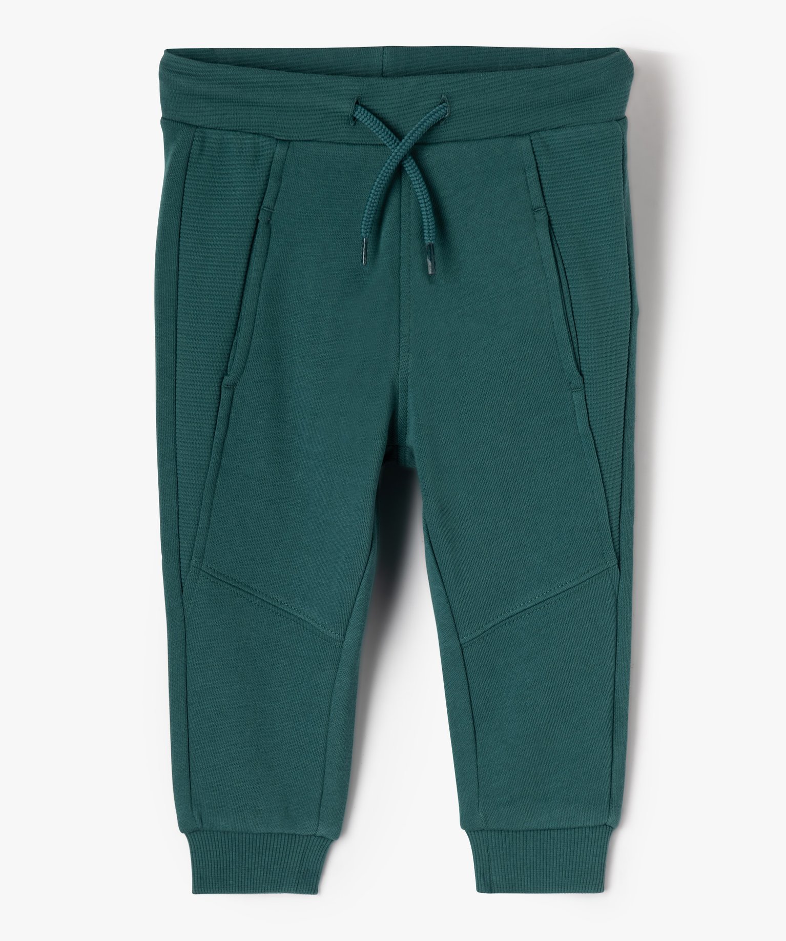 Pantalon de jogging bébé Garçon avec poches fantaisie vert | GEMO