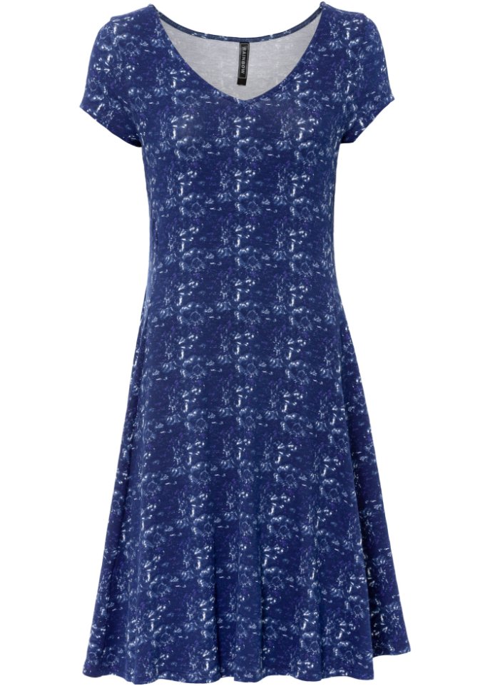 Shirtkleid im Batik-Look
