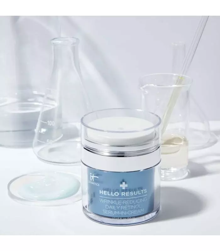 HELLO RESULTS Soin visage Sérum-en-Crème anti-ride au rétinol à usage quotidien