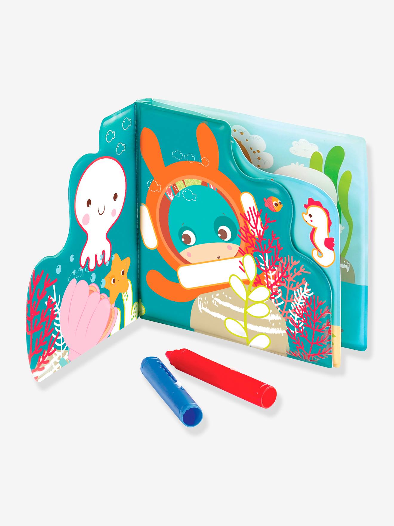 Livre de bain coloriage LUDI multicolore