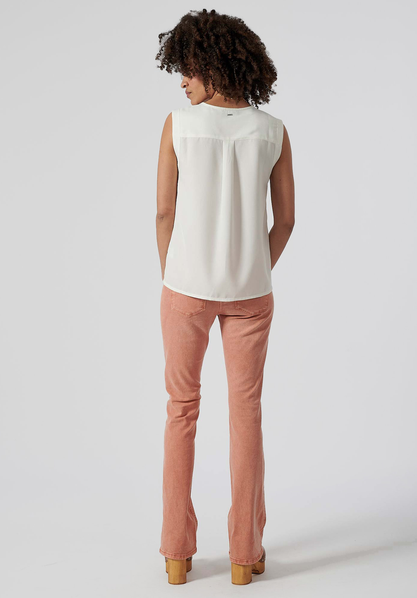 CELY   Blouse blanche femme