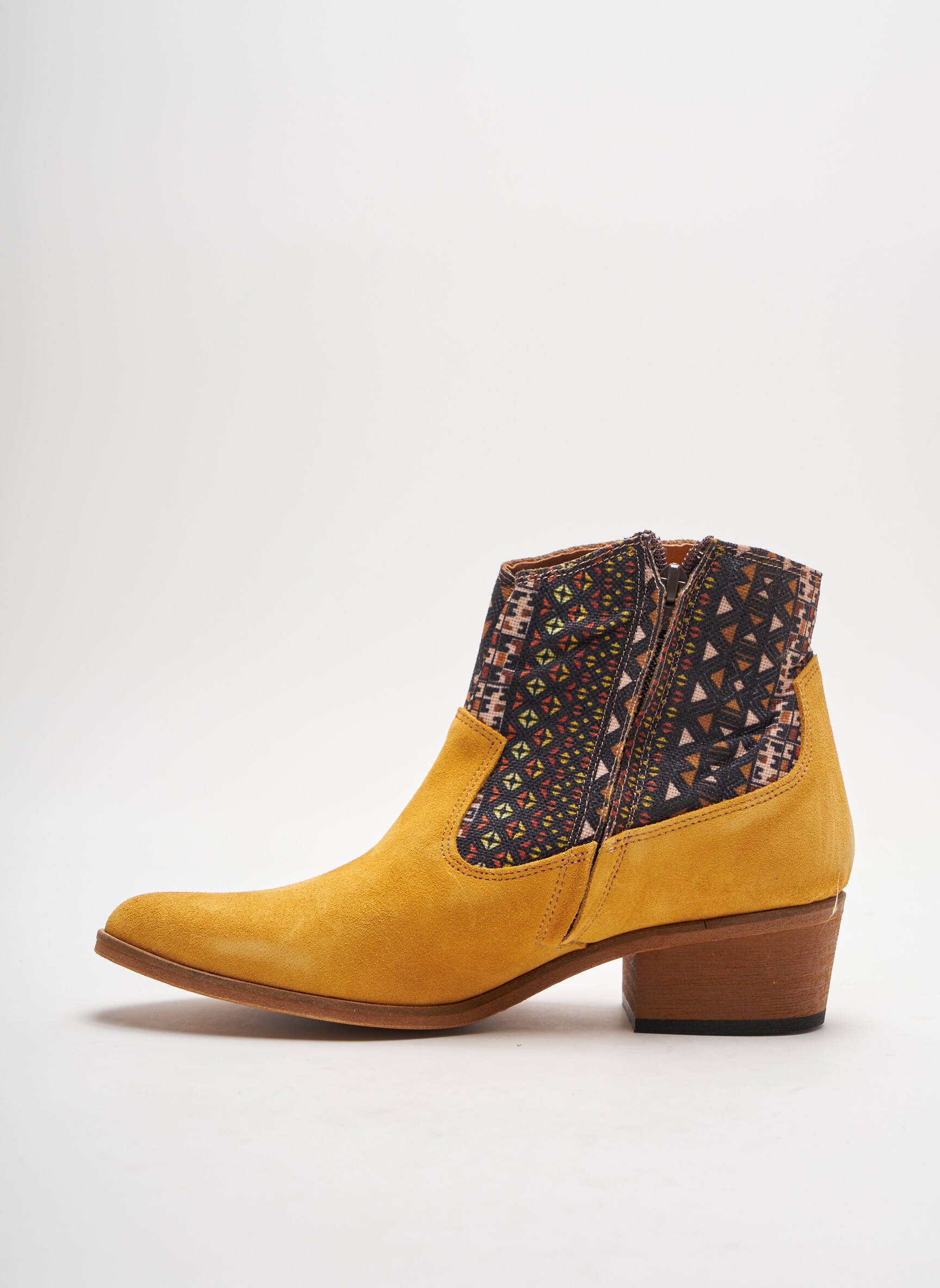 Santafe Bottines Femme couleur jaune