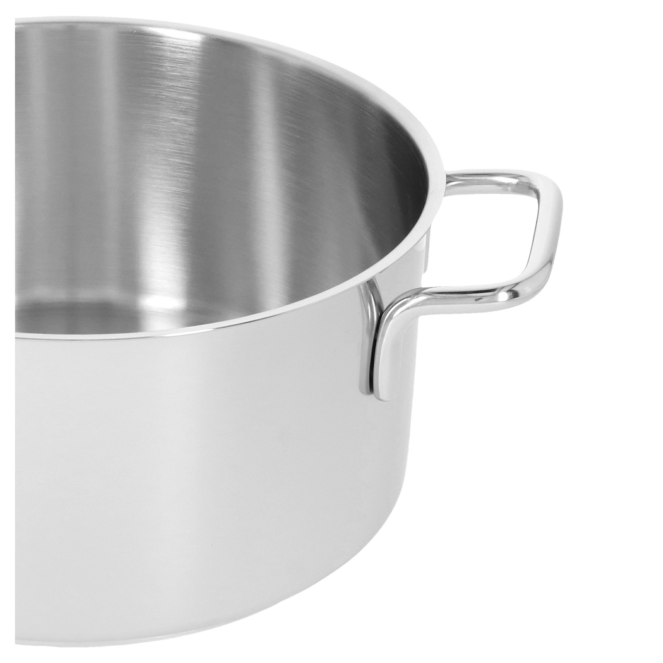 Bratentopf ohne Deckel 20 cm, 18/10 Edelstahl