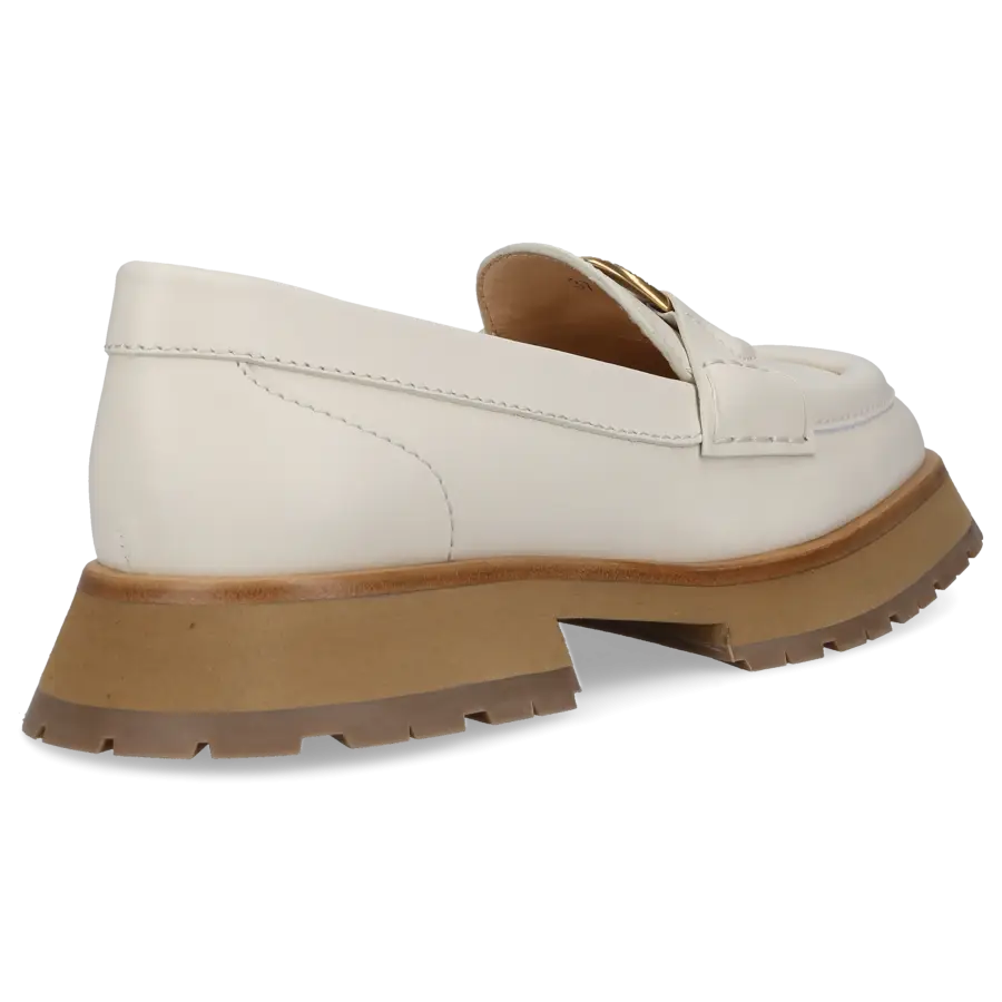Moncler - Loafer BELL Kalbsleder - weiß