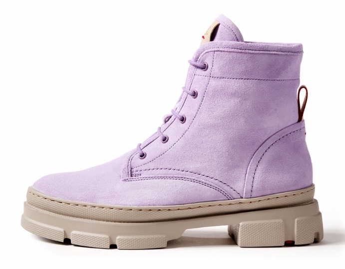 LLOYD Schnür-Stiefeletten lila/pink Umi