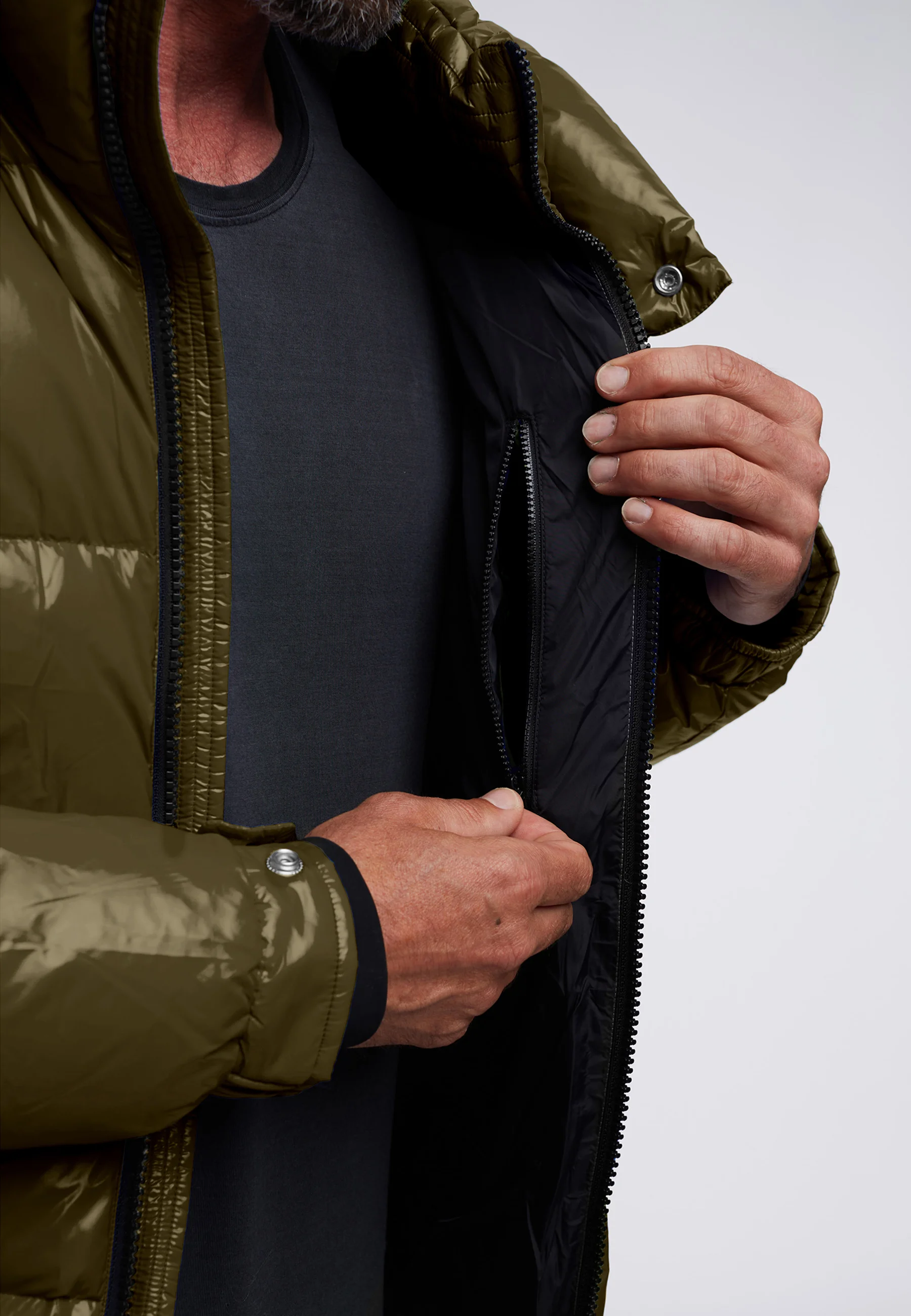 JACK1T EZ PUFFER HOODED - Chaqueta de plumas
