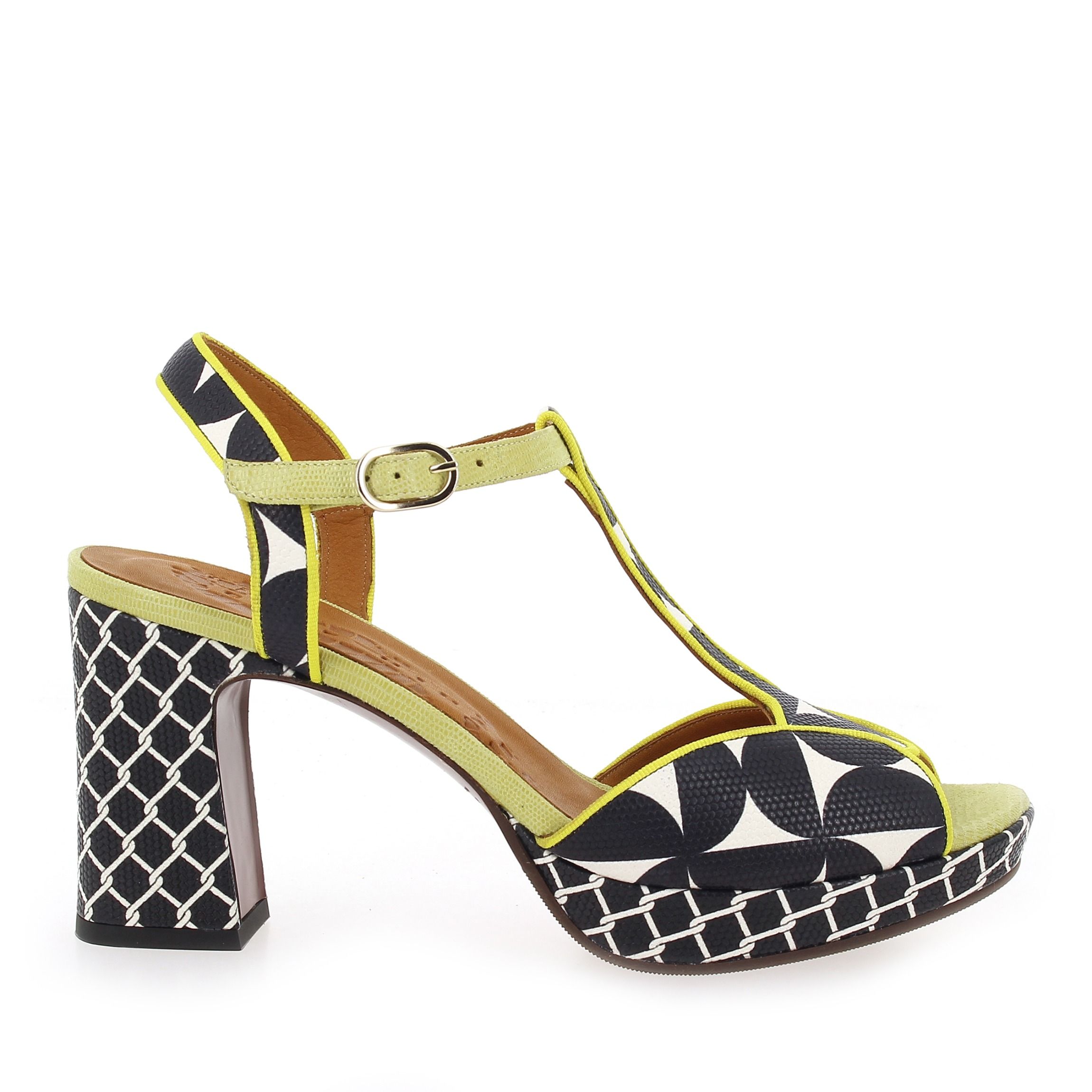 Chie Mihara  KEDUNI - Noir vert anis