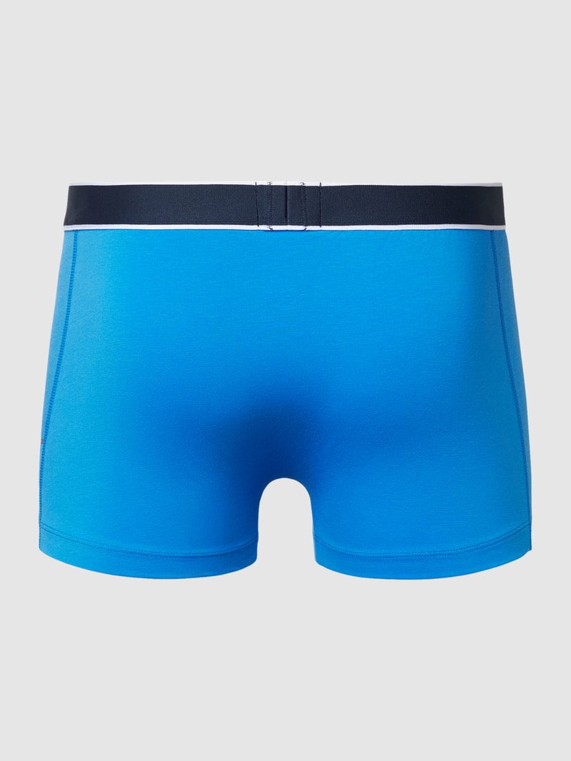 Trunks mit Label-Details in royalblau
