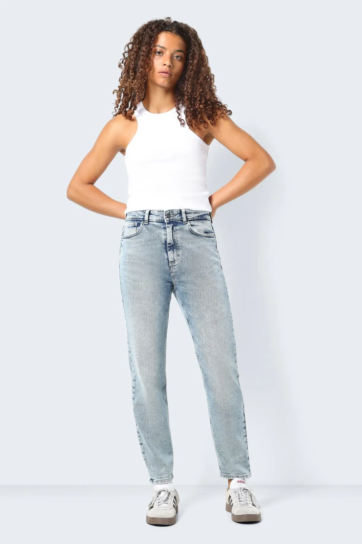 Noisy May  Jeans - Dunkelblau - Wide Leg