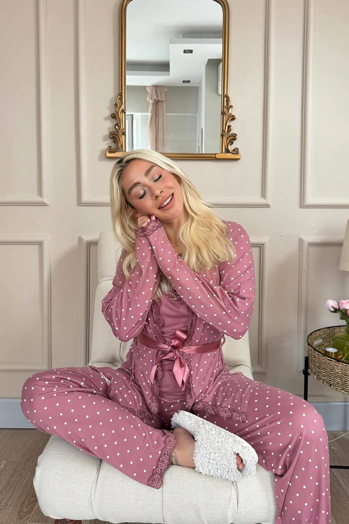 Pijamaevi  Pyjama set - Rosa - Muster