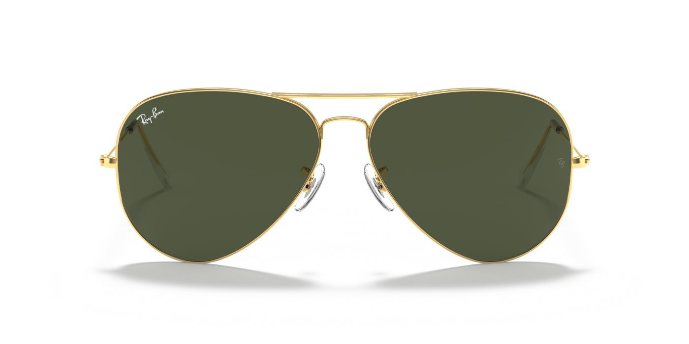 AVIATOR LARGE METAL II - Verde Auriu Lucios