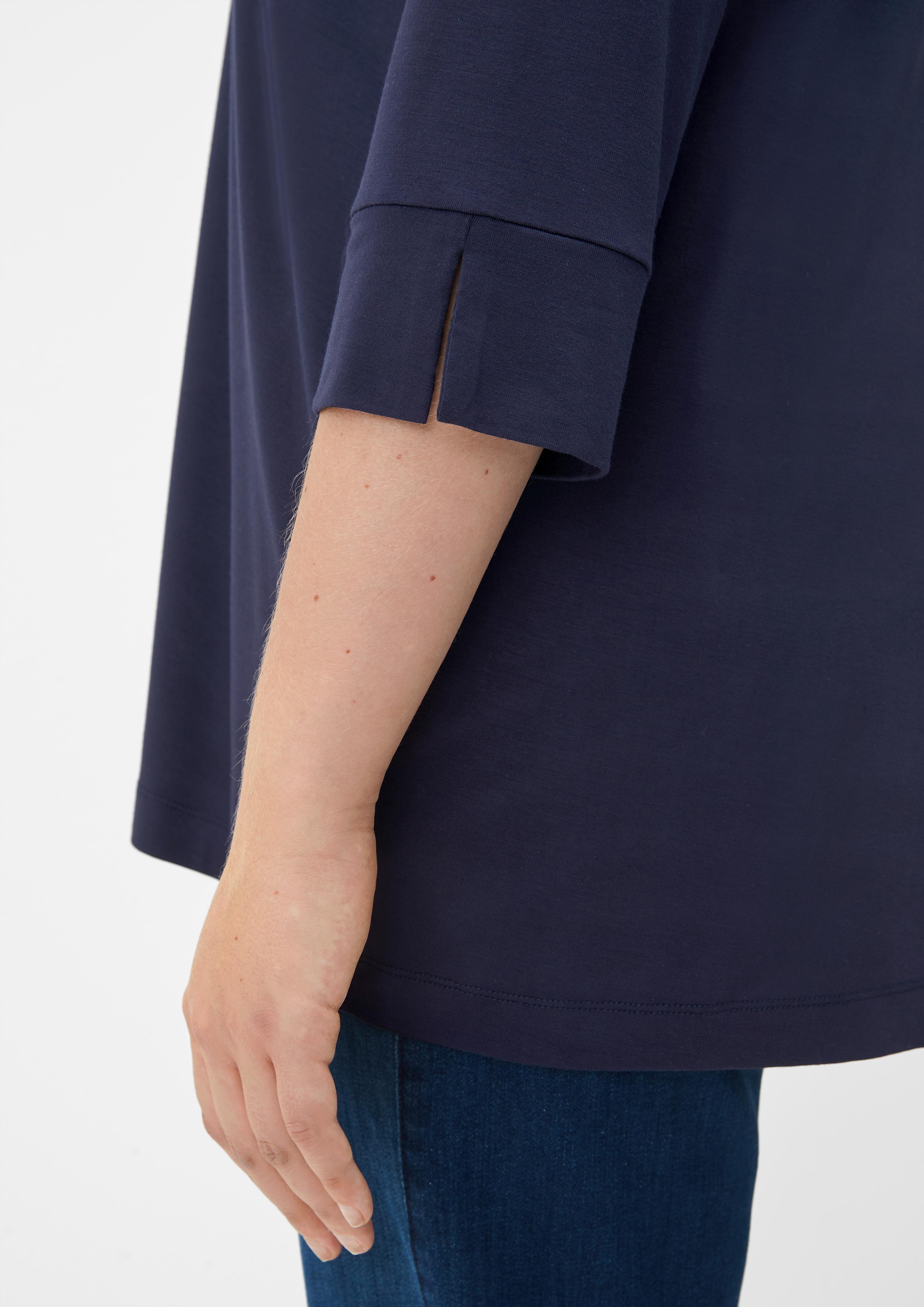 3/4-Arm-Shirt aus Viskosestretch  2126500-5959