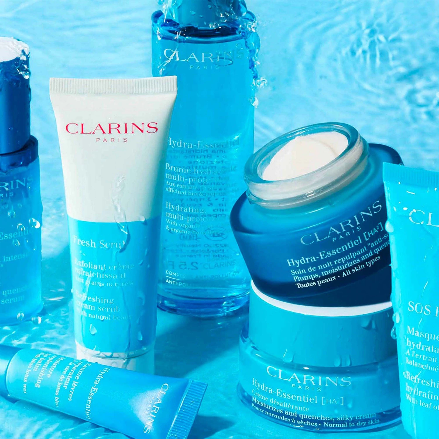 Cremă de noapte redensificatoare Clarins „Anti-Sete”