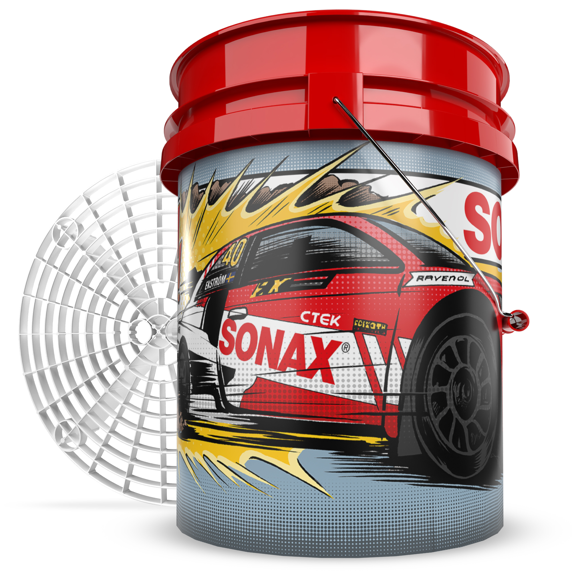 SONAX Original Grit Guard® Wascheimer mit Einsatz - ATU