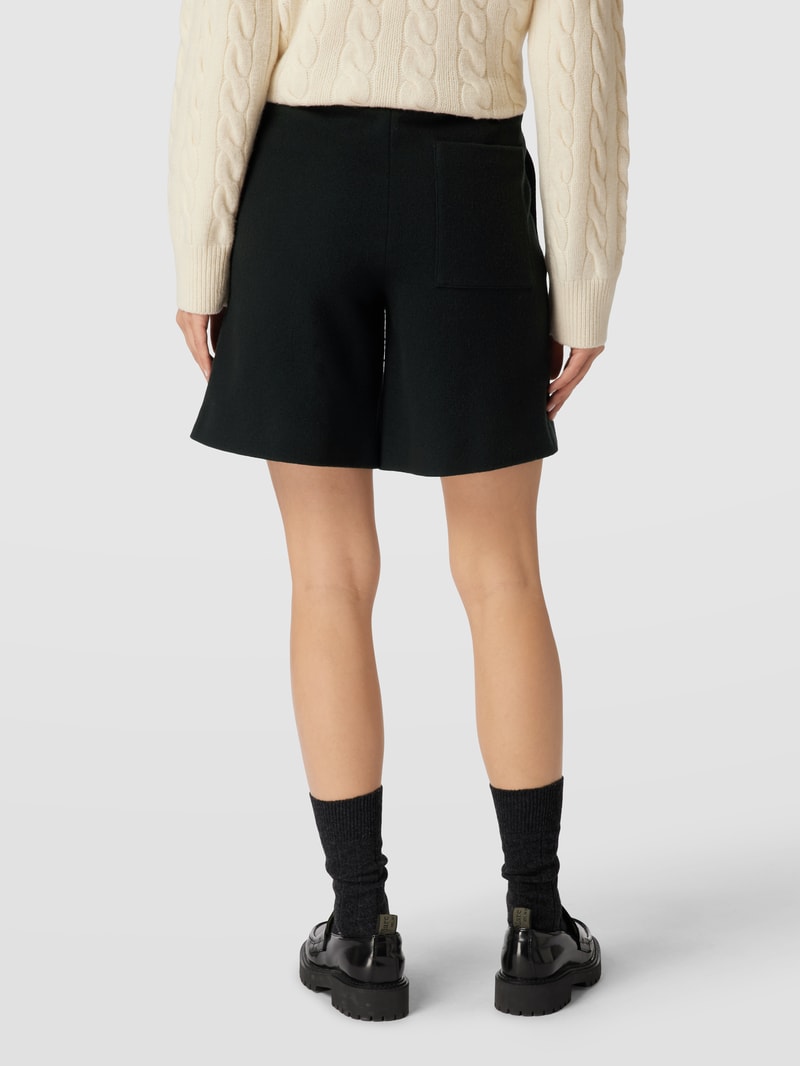 Sweatshorts aus Fleece in dunkelgrün