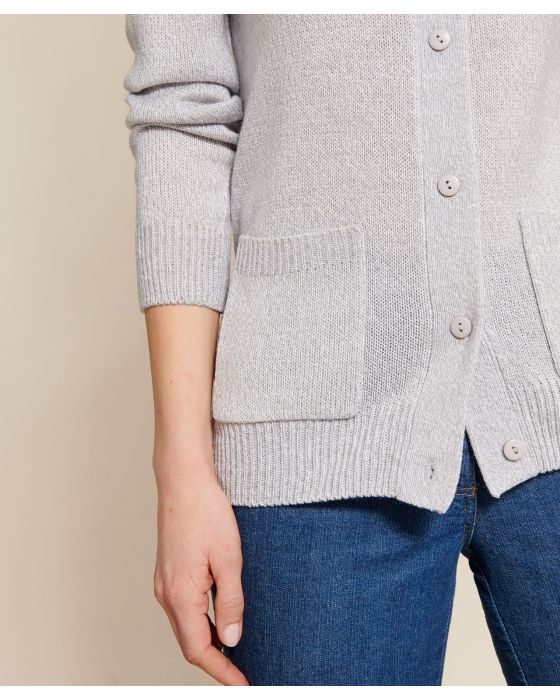 Gilet classique maille jersey