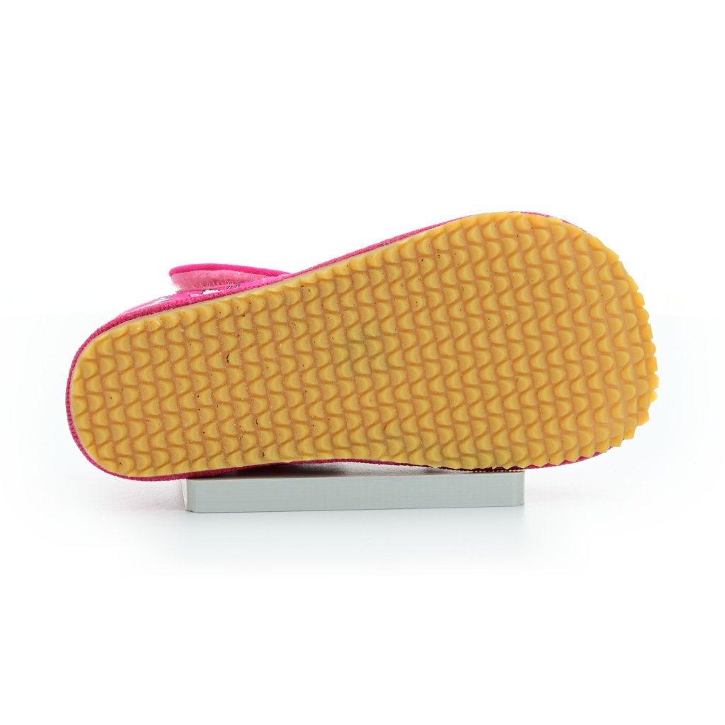 Beda rosa mit Pferden Canvas Hausschuhe (BF-060010/W)