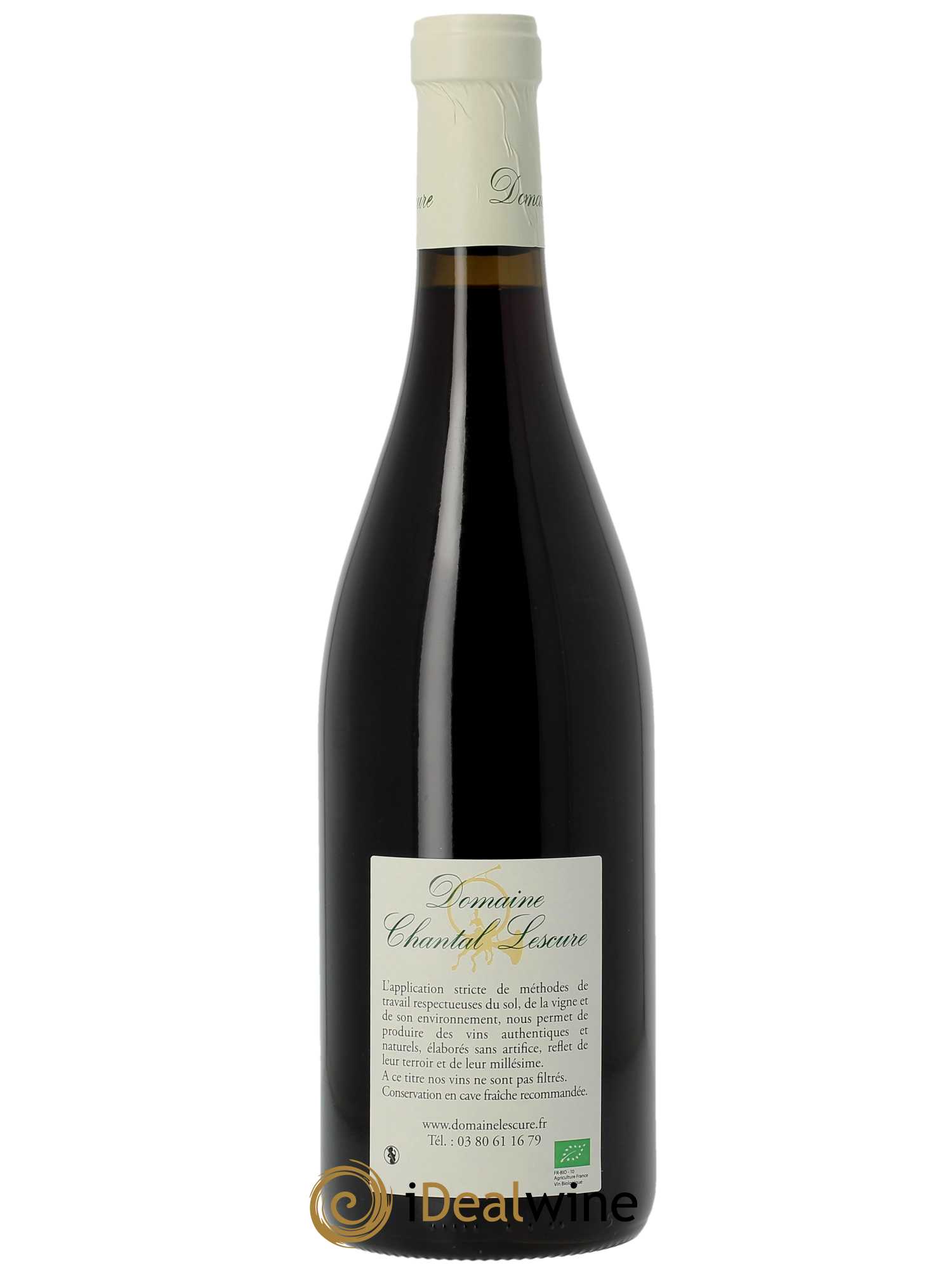 Clos de Vougeot Grand Cru Chantal Lescure  2021 - Lot de 1 Bouteille