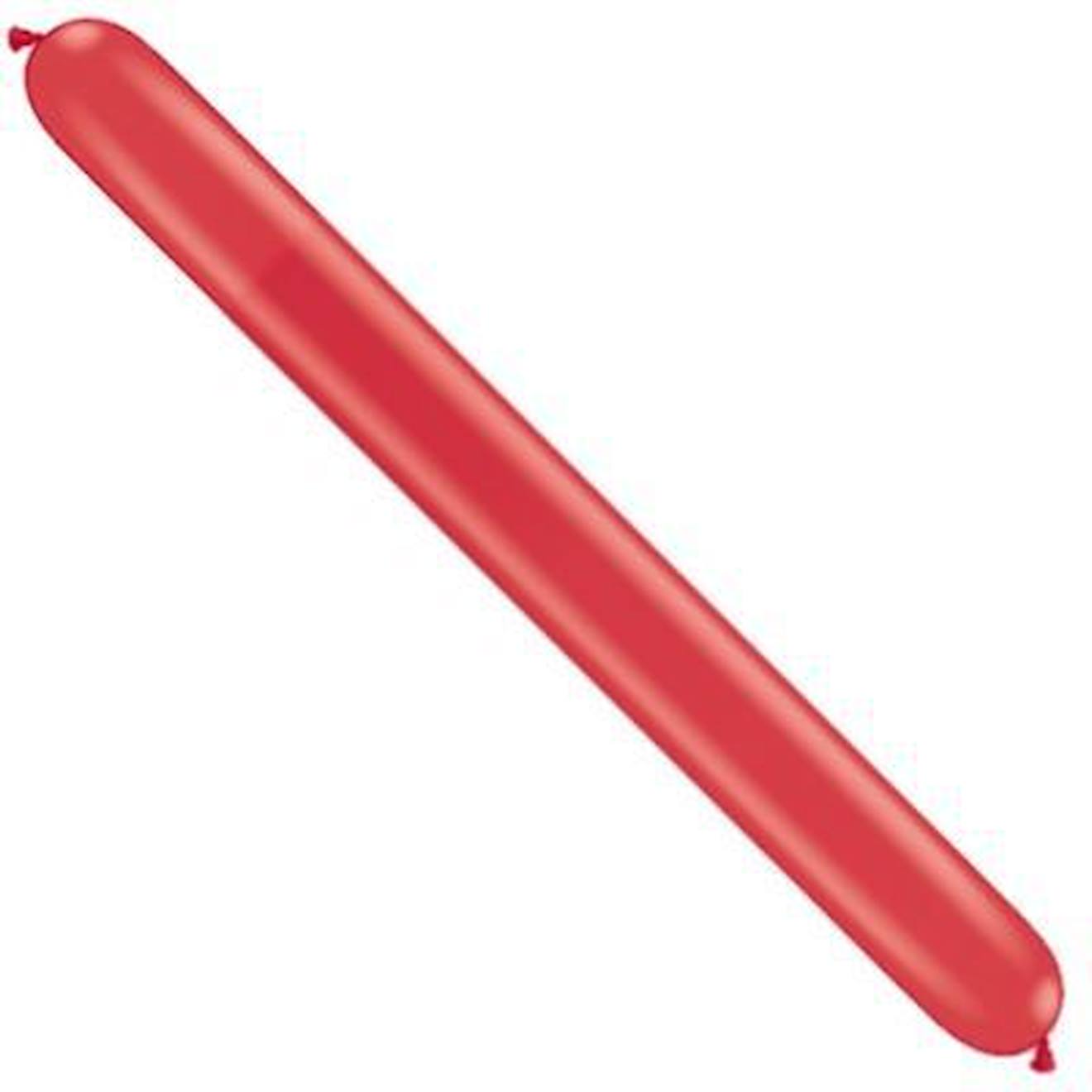 Ballons Qualatex 260 rouge (sachet de 100) rouge
