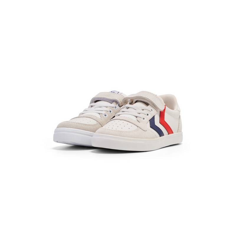 hummel SLIMMER STADIL LEATHER LOW JR Sneaker Kinder