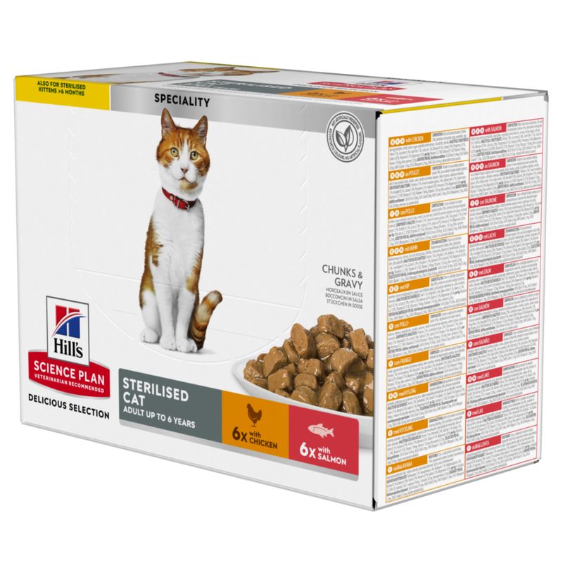 Sparpaket Hill's Science Plan Adult Sterilised 24 x 85 g | bitiba