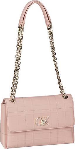 Calvin Klein Schultertasche Re-Lock EW Convertible Crossbody Quilt PF22