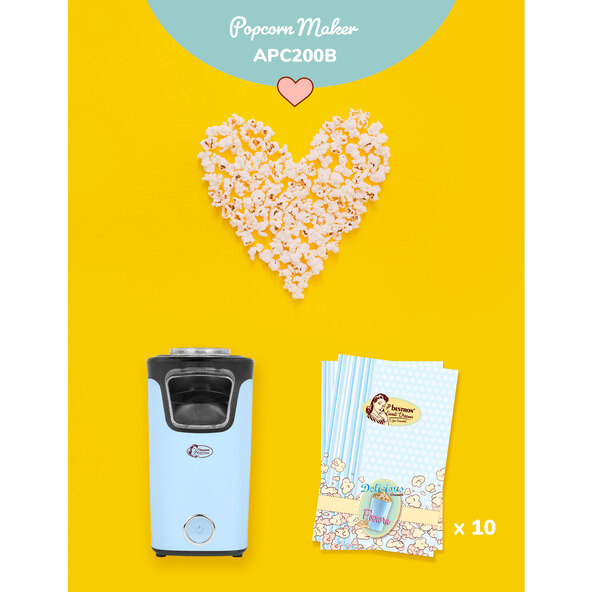 Popcornmaschine, blau