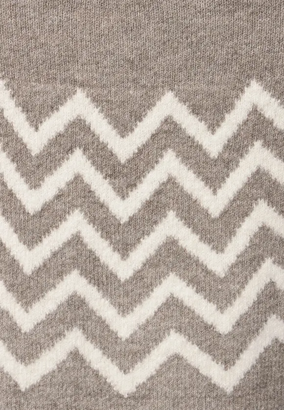 Street One Pullover mit Stehkragen