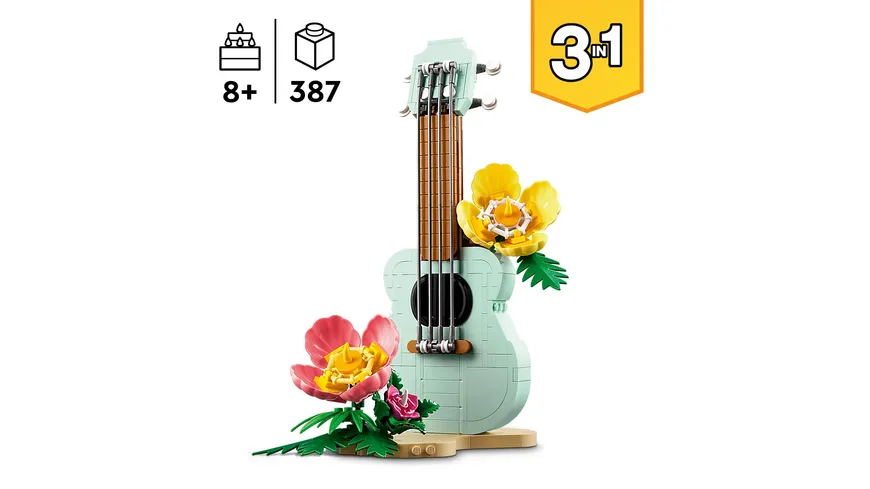 LEGO Creator 3in1 31156 Tropische Ukulele