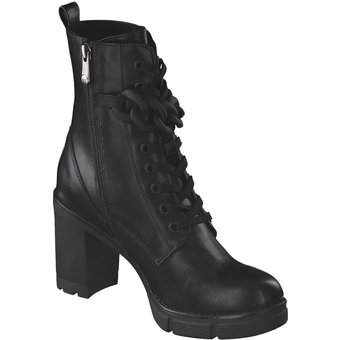 Marco Tozzi Schnürstiefelette in schwarz