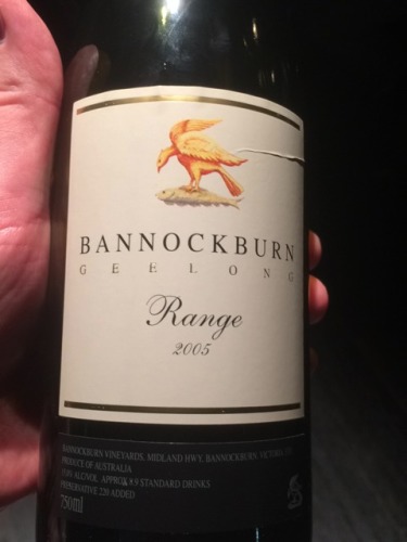 Bannockburn VineyardsRange 2019