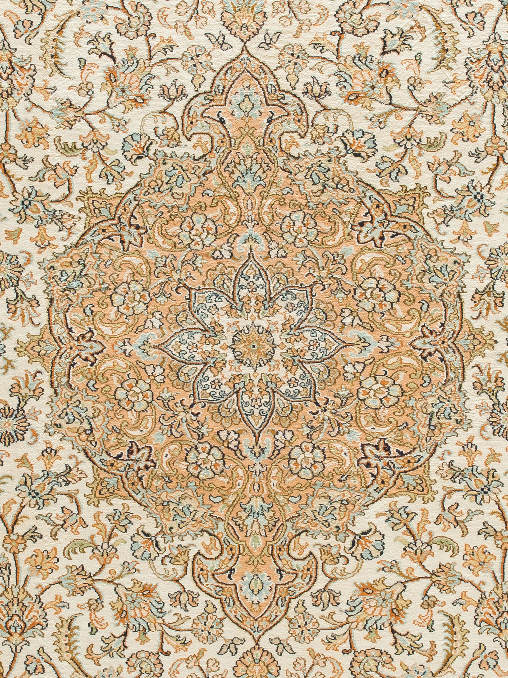 Kaschmir Seide 18/18 ca. 245 x 338 cm, Unikat / Einzelstück