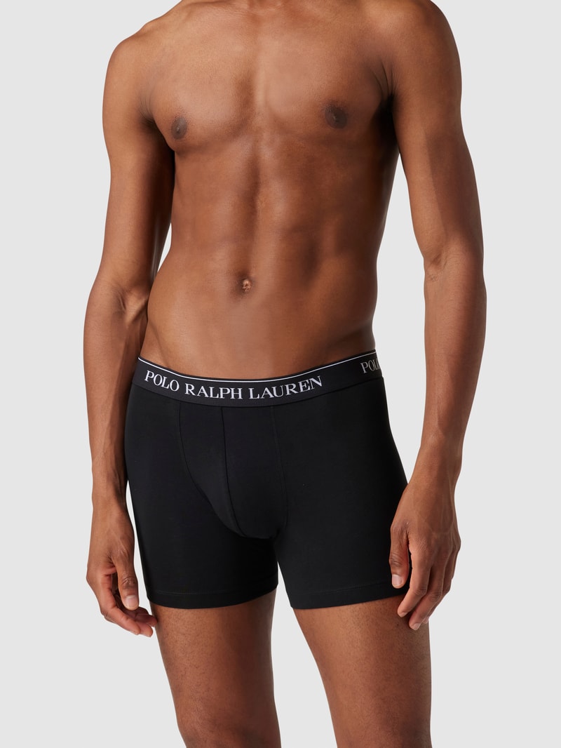 Trunks im 3er-Pack in schwarz