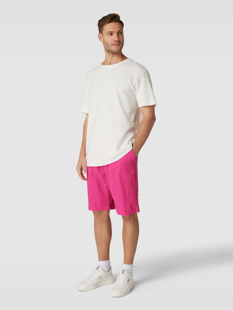 Bermudas mit Gesäßtasche in pink