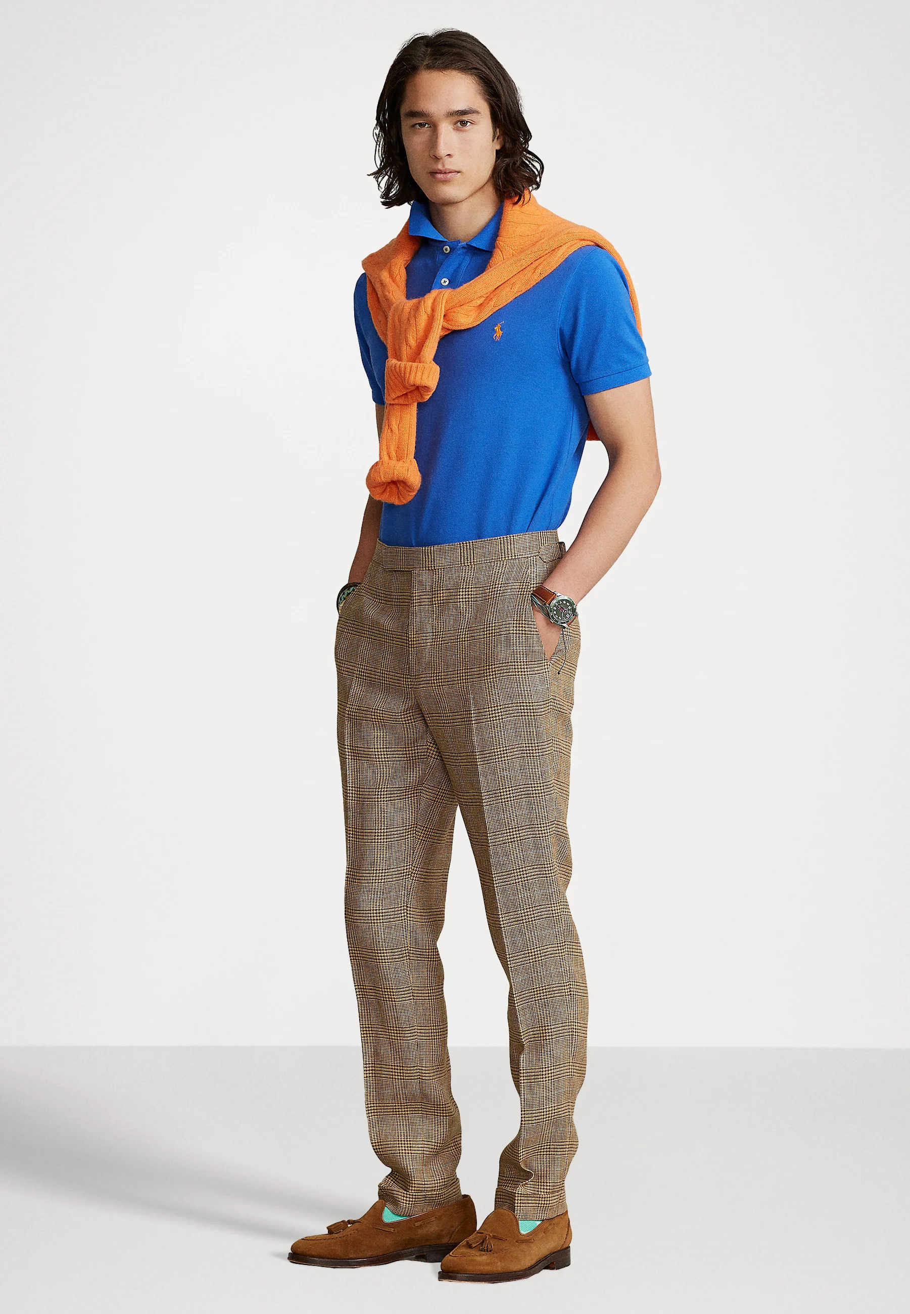 Polo Ralph Lauren SLIM FIT MESH SHIRT - Polo