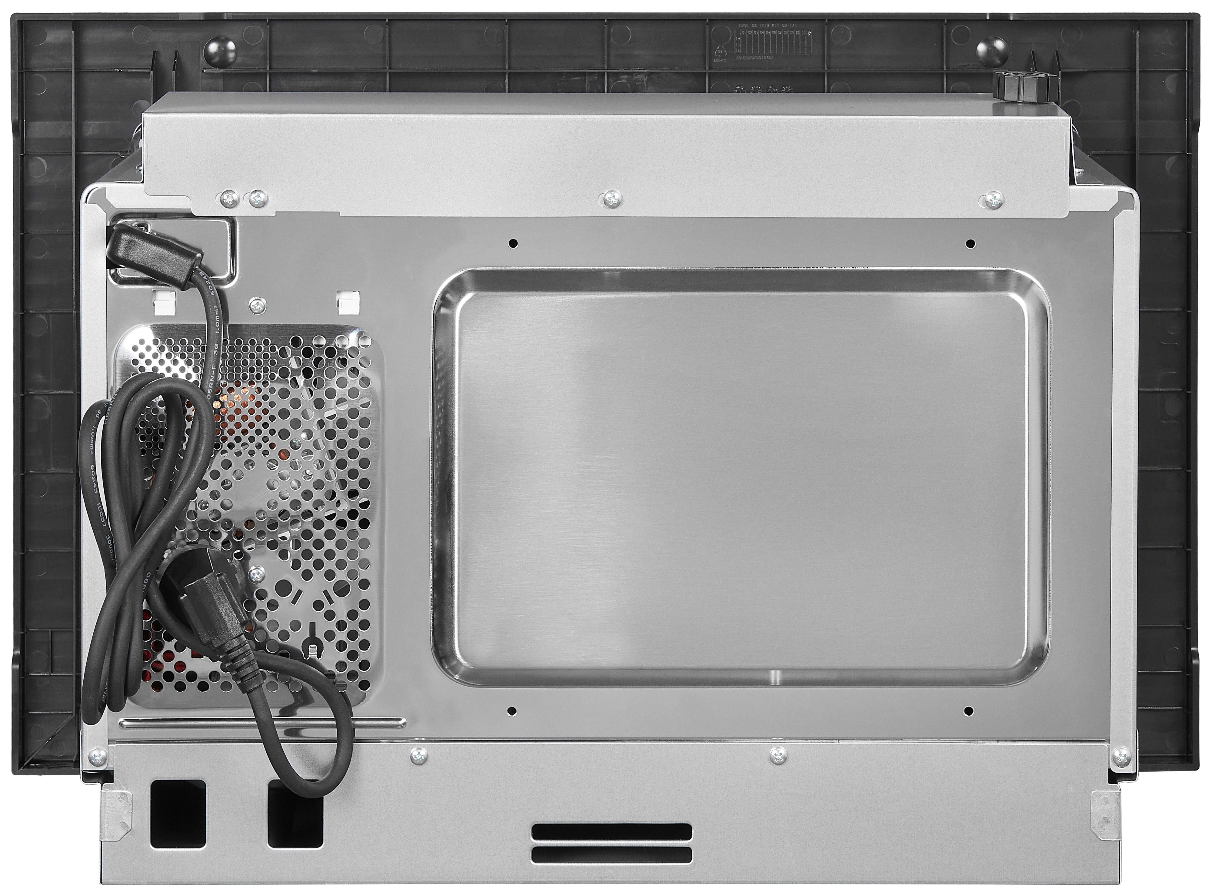 exquisit Einbau-Mikrowelle EMW 1770-G-D-030, 1050 Watt, 5 Leistungsstufen, Grill